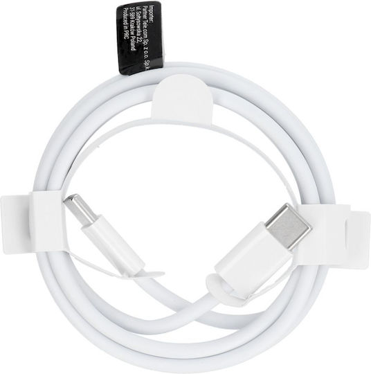 HD26 USB 2.0 Cable USB-C male - USB-C 30W Λευκό 1m