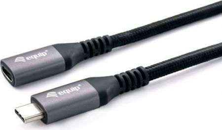 Equip USB 3.2 Video Cable USB-C Male - USB-C Female Black 1m 128371