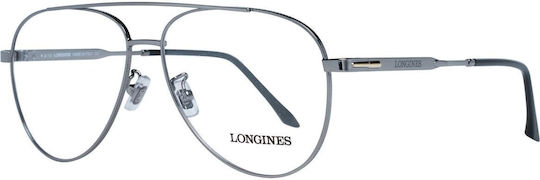 Longines Ανδρικός Μεταλλικός Σκελετός Γυαλιών Ασημί LG5003-H 008
