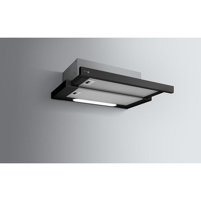 TurboAir TT14 LX/BL/A/60 Glisantă Hotă 60cm Negru | Skroutz.ro