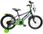 POWERNET 18" Kinder Fahrrad BMX Schwarz