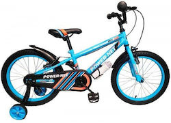 POWERNET 18" Kids Bicycle BMX Light Blue