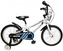 POWERNET 18" Kids Bicycle BMX White