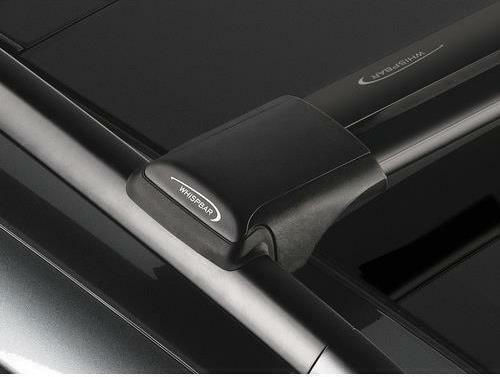Yakima Yakima Autodachträger Aluminium Universell für Fahrzeuge mit werkseitigen Dachträgern mit Dachträgerfüßen und Schloss Schwarz
