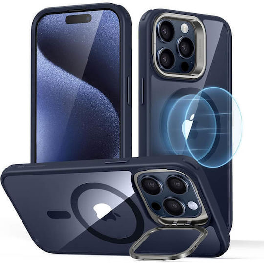ESR Classic Hybrid Back Cover Silicon Albastru (iPhone 15 Pro)