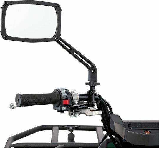 Moose Utility Division Motorradspiegel 1Stück Schwarz