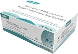 Sejoy SARS-CoV-2 & Influenza A+B Antigen Combo Rapid Test Cassette Rapid Test Covid & Γρίπης 25τμχ Sejoy SARS-CoV-2 & Influenza A+B Antigen Combo Rapid Test Cassette Rapid Test Covid & Γρίπης 25τμχ