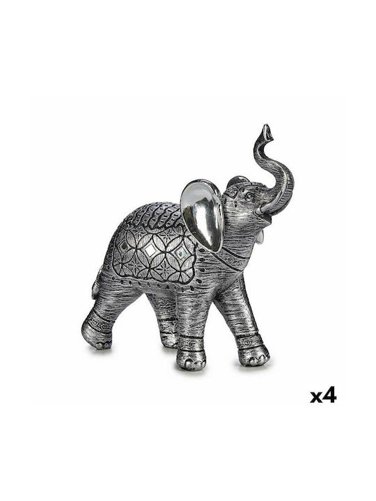 Gift Decor Σετ Διακοσμητικοί Ελέφαντες 27.5x27x11cm 4τμχ