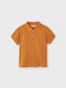 Mayoral Kids' Polo Short Sleeve Orange
