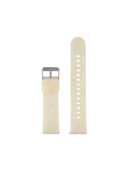 WATX & CO Rubber Strap Beige