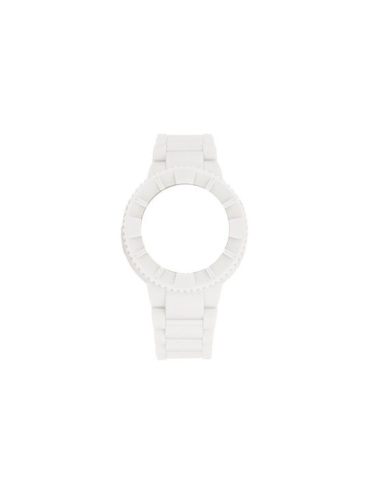 WATX & CO Rubber Strap White