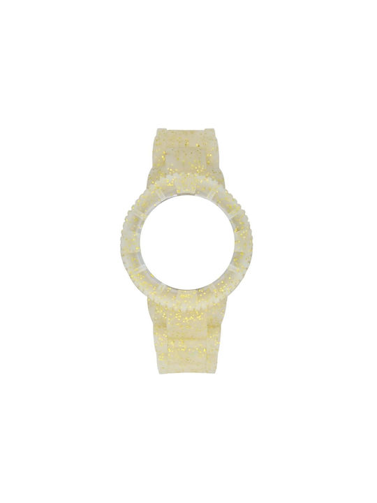 WATX & CO Gummi-Armband Beige