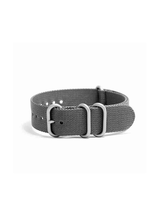 Fabric Strap Gray 22mm