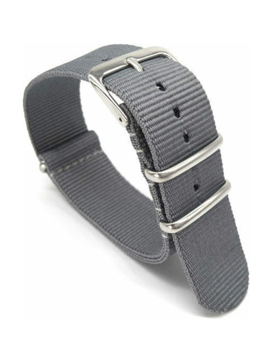 Fabric Strap Nato Gray 24mm