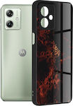 Techsuit Glaze Series Coperta din spate Roșu (Motorola Moto G54)