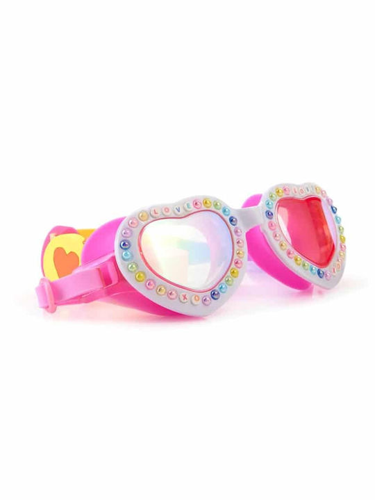 Bling2O Γυαλιά Κολύμβησης Παιδικά με Αντιθαμβωτικούς Φακούς Ροζ