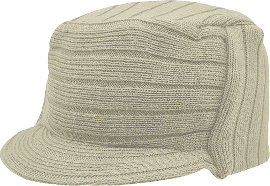 Beanie Beanie in Ecru color