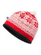 Beanie Unisex Σκούφος Πλεκτός σε Κόκκινο χρώμα