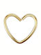 Amalfi Accessories Ohrring Creole aus Vergoldetem Stahl