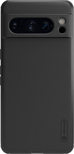 Nillkin Super Frosted Pro Umschlag Rückseite Silikon Magnetisch Schwarz (Google Pixel 8 Pro)