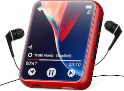 Joliker MP3 Player (32GB) με IPS Οθόνη Αφής 2.4" Κόκκινο