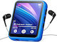 Joliker MP3 Player (32GB) με IPS Οθόνη Αφής 2.4" Μπλε