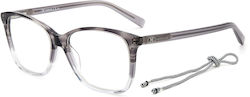 Missoni Damen Acetat Brillengestell Braun MMI 0...