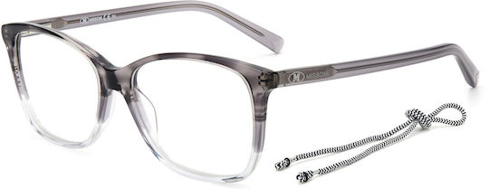 Missoni Damen Acetat Brillengestell Braun MMI 0010 2W8