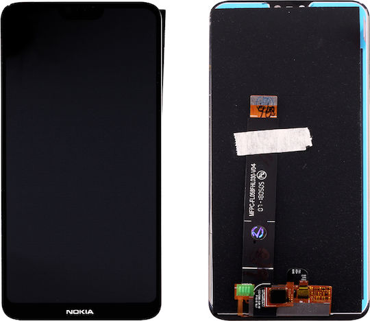 Οθόνη με Μηχανισμό Αφής για NOKIA 6.1 (Μαύρο)