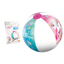 Mondo Inflatable Beach Ball in White Color 50 cm (1pcs)