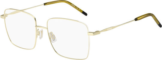 Damen Metallisches Brillengestell Gold HG-1217-AOZ