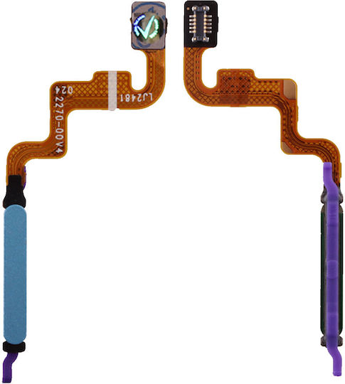 Kabel mit Fingerabdruck in Blau Farbe für Redmi Note 12 4G