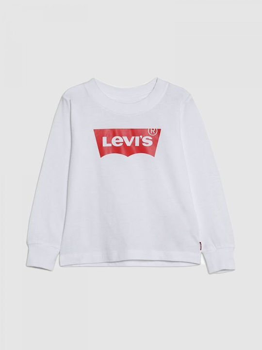 Levi's Детско Тениска С къс ръкав Бял