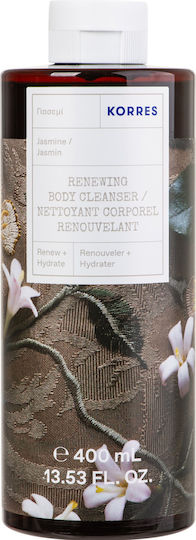 Korres Renewing Bubble Bath Gel with AHA & Jasmine Scent 400ml
