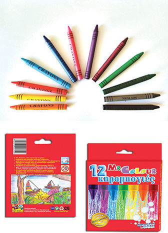 Scruffs & Tramps Set von Buntstiften mit 6 Farben