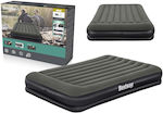 Inflatable Sleeping Mattress with Built-in Pump 203x152x36εκ.