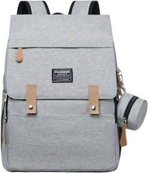 Queen Mother Diaper Bag Gray 44x38x14cm.