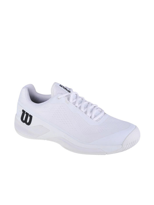 Wilson Rush Pro 4.0 Ανδρικά Παπούτσια Τένις για Σκληρά Γήπεδα Λευκά