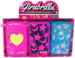 Nice Group Pencil Case Full with 3 Compartments Pink Nice Group Pencil Case Full with 3 Compartments Pink