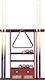 Nir Italia Cue Rack 6 Cues Suport de Perete pentru Tac de Biliard 1buc 17073