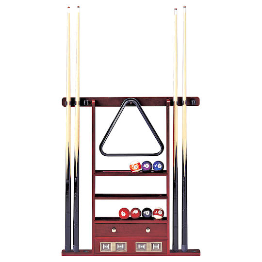 Nir Italia Cue Rack 6 Cues Suport de Perete pentru Tac de Biliard 1buc 17073