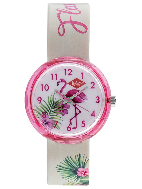 Lee Cooper Kids Analog Watch with Rubber/Plastic Strap Multicolour