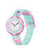 FlikFlak Kids Watch with Fabric Strap Multicolour