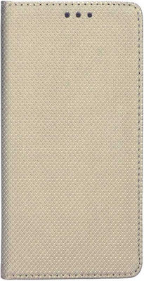 Book Fabric Magnetic Gold (Redmi 13C 4G / Poco C65 4G)