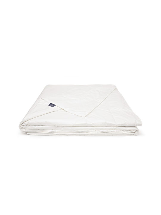 Valeria Home Set Pătură Supraînălțată Mătăsoasă 240x260 cm Bej 300 GSM