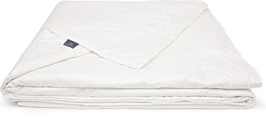 Valeria Home Set De Husă De Pătură Simplă Din Mătase 160x220cm Bej 190 GSM