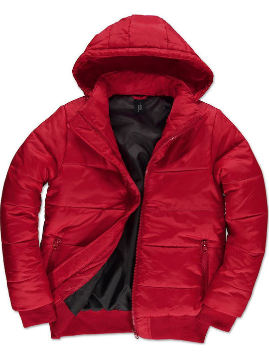 Winter Jacke Red/Black
