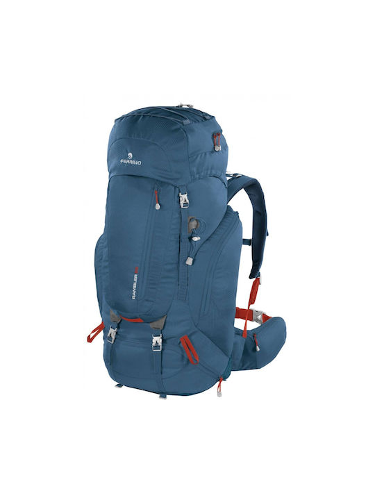 Ferrino Zaino Rambler Waterproof Mountaineering Backpack 55lt Blue 75753NBB