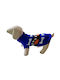 Value Imports Strickpullover Hund in Blau Farbe 25cm.