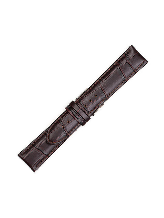 KOSTELO Leather Strap Brown